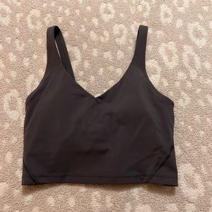 Lemedy Women Sports Bra Longline Crop Tank Top Padded Workout Running Yoga